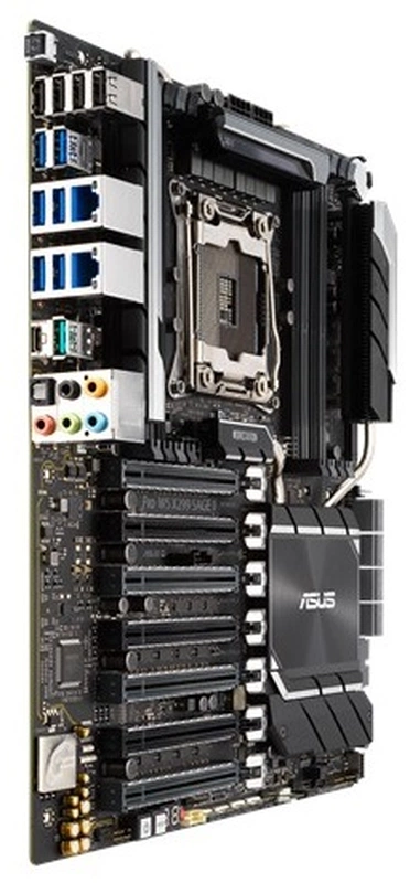 Серверная материнская плата ASUS Motherboard PRO WS X299 SAGE II,LGA-2066,X299 II,8DIMM,7PCIE, RTL {3}, 3Y Wr