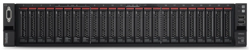 Сервер Lenovo TCH ThinkSystem SR650 Rack 2U,1xXeon Silver 4210R 10C (2.4GHz/13MB/100W),32GB/2933MHz/2Rx4/1.2V RDIMM,noHDD SFF(upto8/24),SR930-8i(2GBFlash),noDVD,noGbE,2x75 (существенное повреждение коробки)