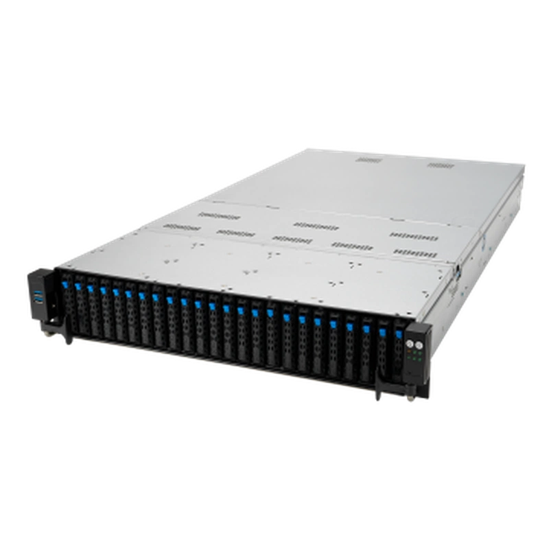Серверная платформа ASUS RS720-E10-RS24U Rack 2U,2xLGA 4189,RDIMM/LR-DIMM/3DS(24/2933MHz/8TB),24xHDD SAS/SATA or (24xNVMe),2x10GbE,soft RAID,8xPCi+1xOCP,2x1600W,ASMB10-iKVM (незначительное повреждение коробки)