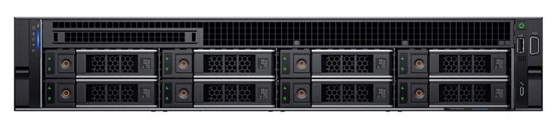 Сервер DELL PowerEdge R550 8LFF/2x4310/2x32Gb RDIMM/H755/2.4Tb 10k SAS/2xGE LOM/2x10GB SFP+ Br57412/2x800W/5FAN/1xOCP+4LP/iDR9 Ent/SlRails+CMA