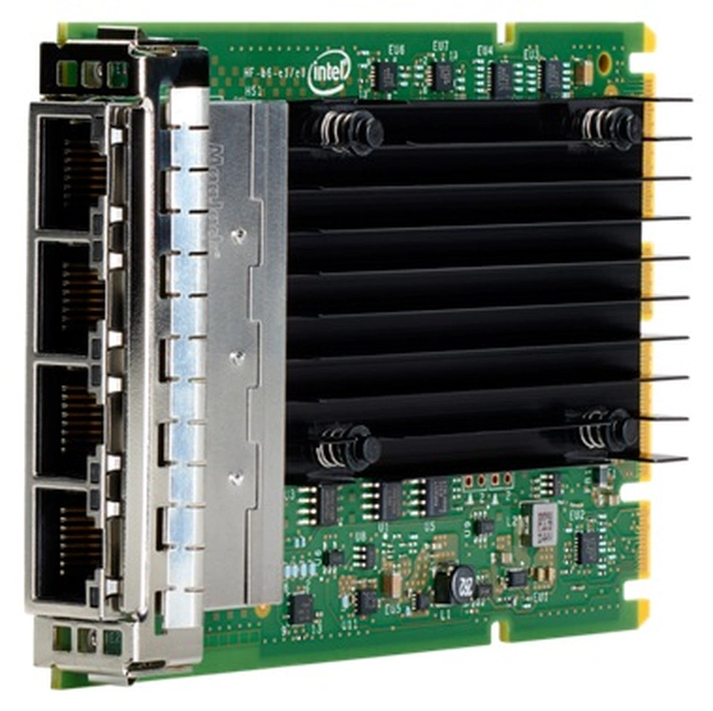 Сетевой адаптер HPE OCP3 Adapter, I350-T4, 4x1Gb BASE-T, PCIe(2.1), Intel, for DL325/DL385 Gen10 Plus