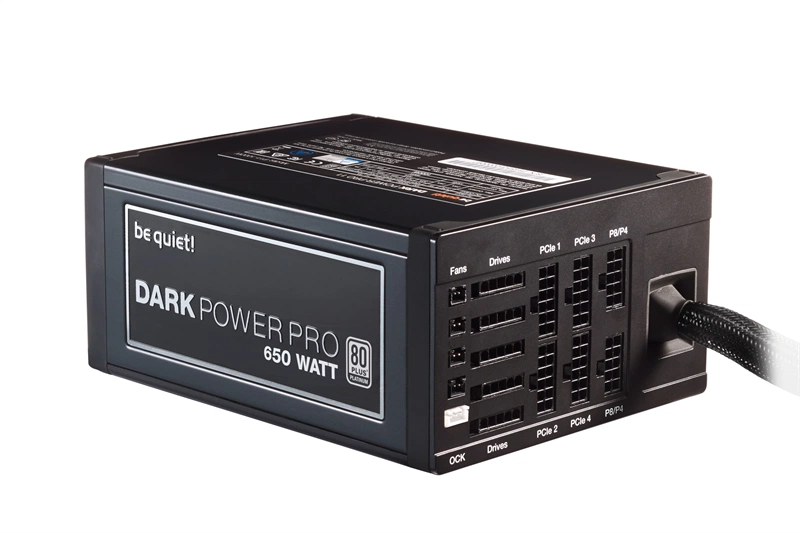 Блок питания be quiet! DARK POWER PRO 11 650W / ATX 2.4, Active PFC, 80PLUS PLATINUM, 135mm fan, CM / BN251 / RTL
