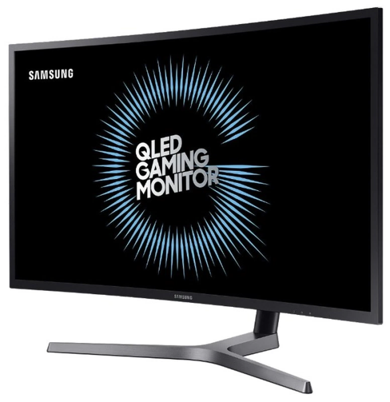 Монитор Samsung 31.5" C32HG70QQI VA LED изогнутый LED 16:9 2560x1440 1ms 3000:1 350cd 178/178 2*HDMI DP USB HAS Pivot Black-Grey