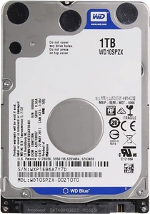 Жесткий диск Western Digital HDD 2.5" SATA-III  1000GB Blue WD10SPZX  5400RPM  128Mb buffer 7mm, 1 year
