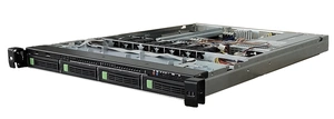 Серверная платформа Rikor 1U Server RP6104 noCPU(2)2nd GenScalable HS EATX(3+3)/TDP 150W/no DIMM(16)/HDD(4)LFF/4x1Gbe/1xFH/1xM.2 NWMe, 1xM.2 SATA /2x650W/МПТ