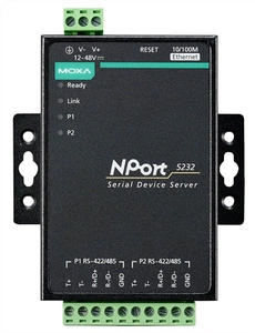  NPort 5232 2 Port RS-422/485, без адаптера питания