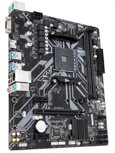 Материнская плата GIGABYTE B450M H AM4 AMD B450 2xDDR4 mATX AC`97 8ch(7.1) GbLAN RAID+VGA+DVI+HDMI