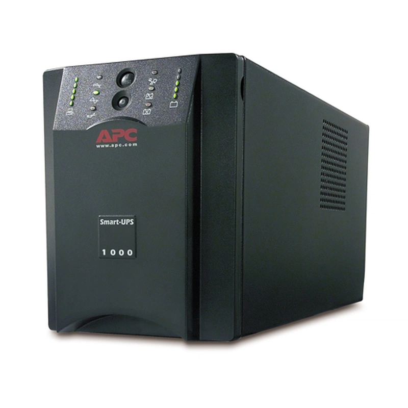 Источник бесперебойного питания для персональных компьютеров и серверов APC Smart-UPS XL 1000VA/800W, 230V, Extended Runtime, Line-Interactive, user repl. batt., SmartSlot, USB,  PowerChute, BLACK, 1 year warranty