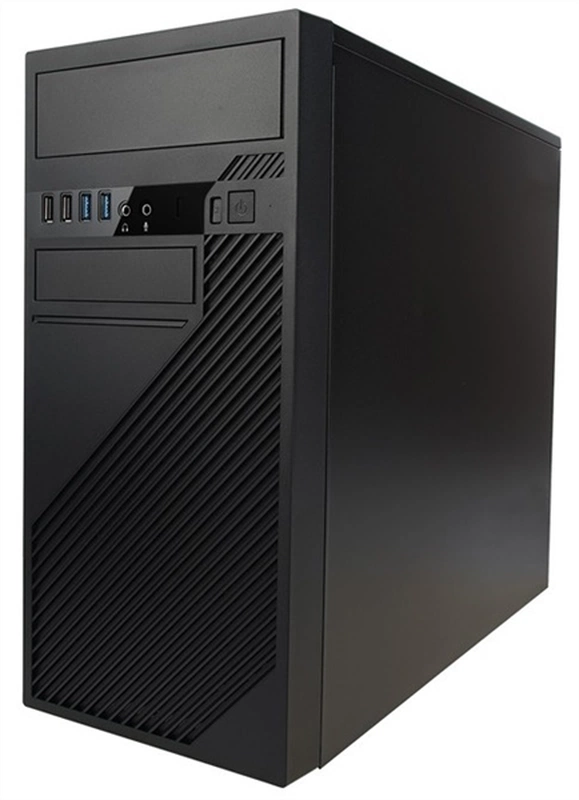 Корпус Mini Tower InWin EFS712 Black 450W RB-S450T7-0  U3*2+U2*2+A(HD)+ front fan holder + Screwless mATX