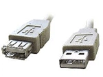  Кабель удлинитель USB 2.0 Gembird CC-USB2-AMAF-15, AM/AF, 4.5м, пакет