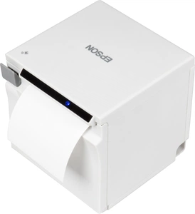  Чековый принтер Epson TM-m30 (121): USB+Ethernet, White, PS, EU