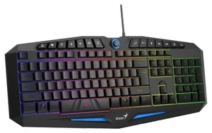 Клавиатура Genius Gaming Keyboard Scorpion K9, USB, RGB, Black