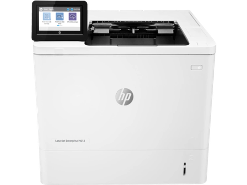 Принтер HP LaserJet Enterprise M612dn (A4, 1200dpi, 71ppm, 512Mb, 2 trays 100+550, duplex, USB/extUSBx2/GigEth, cartridge 10500 pages in box, repl. K0Q21A, K0Q22A)