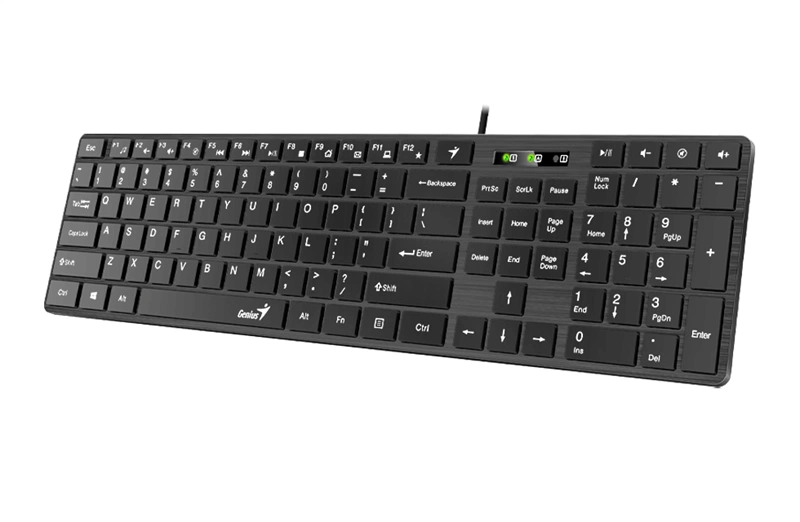 Клавиатура Genius Keyboard SlimStar 126, USB, Black