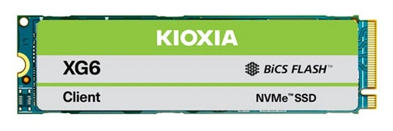 Ssd накопитель KIOXIA SSD 256GB M.2 2280 (Single-sided), NVMe/PCIe 3.0 x4, R3050/W1550MB/s, TLC (BiCS Flash™), 3 years wty