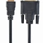  Кабель HDMI-DVI Cablexpert, 1.8м, 19M/19M, single link, черный, позол.разъемы, экран