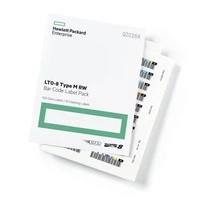 Набор наклеек HPE Ultrium7 TypM  22.5 TB bar code label pack (100 data + 10 cleaning) for C7977A and LTO8 Drive (for libraries & autoloaders)
