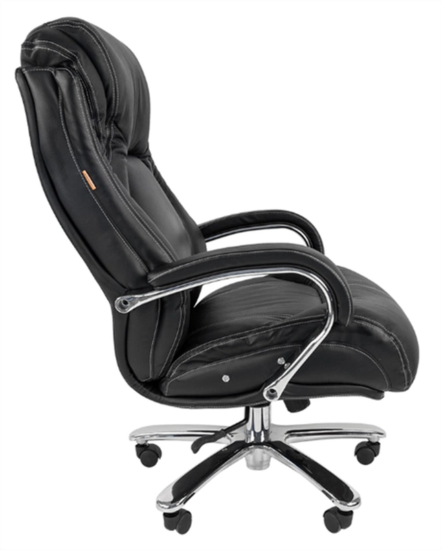  Офисное кресло Chairman 402 Россия кожа черная