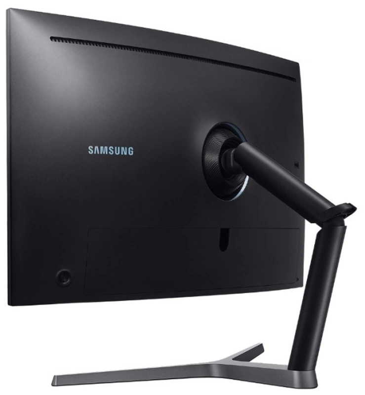 Монитор Samsung 31.5" C32HG70QQI VA LED изогнутый LED 16:9 2560x1440 1ms 3000:1 350cd 178/178 2*HDMI DP USB HAS Pivot Black-Grey