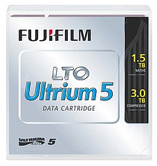 Ленточный носитель данных Fujifilm Ultrium LTO5 RW 3TB (1,5Tb native) bar code labeled Cartridge (for libraries & autoloaders) (analog C7975A + Label)
