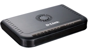 Шлюз D-Link DVG-5004S/D1A, PROJ VoIP Gateway with 4 FXS ports, 1 10/100Base-TX WAN port, and 4 10/100Base-TX LAN ports.Call Control Protocol SIP, P2P connections, PPPoE, PPTP support, 802.1p Compliant and