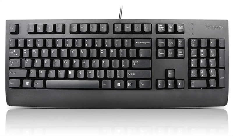 Клавиатура Lenovo Preferred Pro II USB Keyboard Black (Russian/Cyrillic)