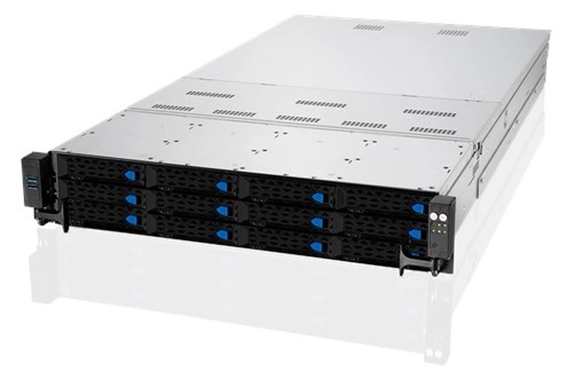 Серверная платформа ASUS RS720A-E11-RS12 Rack 2U,2xLGA 4094(max/280wTDP),sup 7002/7003 EPYC,RDIMM/LR-DIMM/3DS(32/3200MHz/8TB)12xLFF SAS/SATA(8xNVMe),2xSFF SAS/SATA,2xM.2 SSD,2x10GbE,9xPCie Slot,1xOCP3.0,2x1600W,ASMB10-iK