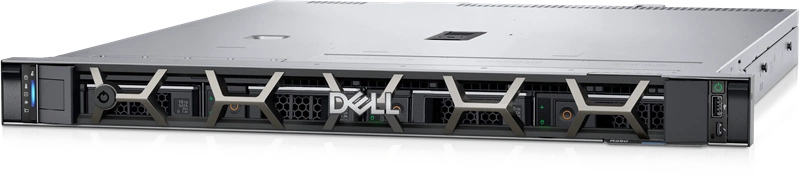 Сервер DELL PowerEdge R250 1U/ 4LFF cab./ E-2314/ 1x16Gb UDIMM/PERC S150/1x2Tb SATA HDD/ 2xGE/noDVD/Bezel/iDRAC9/TPM/SlidingRails/1x450W/1YWARR