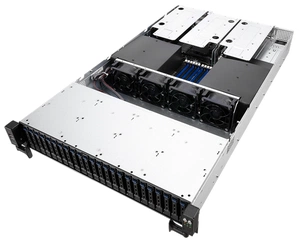 Серверная платформа ASUS RS720-E9-RS24-E Rack 2U,Z11PP-D24,LGA 3647,sup/Xeon 2nd Gen,RDIMM/LR-DIMM/3DS(24/2933MHz/9TB),24xSFF HDD H-S,2xM.2 SSD,2xGbE,soft RAID,8xPCi+1xOCP Mez,2x1200W,ASMB9-iKVM