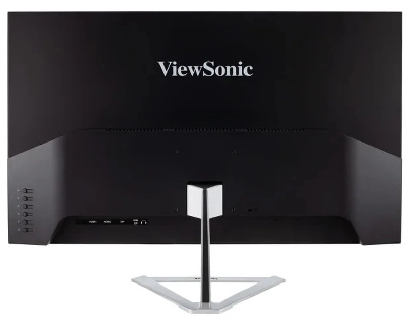 Монитор Viewsonic 32" VX3276-4K-MHD VA LED, 3840x2160, 4ms, 300cd/m2, 178°/178°, 80Mln:1, 2*HDMI, DP, mini-DP, HDR10, Frameless Design, Tilt, Speakers, VESA, Black