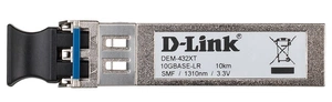 Модуль D-Link 432XT/B1A, PROJ SFP+ Transceiver with 1 10GBase-LR port.Up to 10km, single-mode Fiber, Duplex LC connector, Transmitting and Receiving wavelength: 1310nm, 3.3V power.