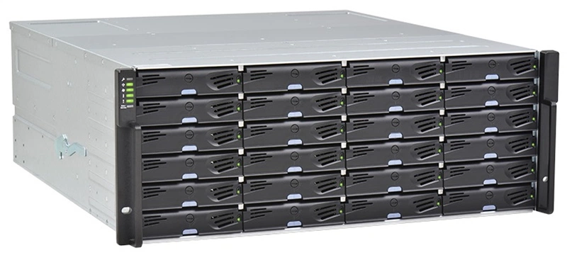 Система хранения данных Infortrend EonStor DS 2000 Gen2 4U/24bay 3.5", Dual controller subsystem 2x12Gb SAS EXP. Port, 8x1G iSCSI ports +2x host board, 2x2GB, 2x(PSU+FAN), 2x(SuperCap.+Flash), 1xRackmount(ESDS 2024R2C-B)