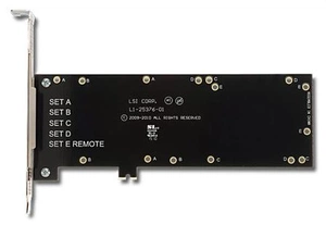 Монтажный комплект LSI BBU-BRACKET-05 панель для установки BBU07, BBU08, BBU09, CVM01, CVM02 в PCI-слот, для контроллеров серий MegaRAID 9260, 9271, 9361, 9380, 9460, 9480 (LSI00291 / L5-25376-00 ), 1 year