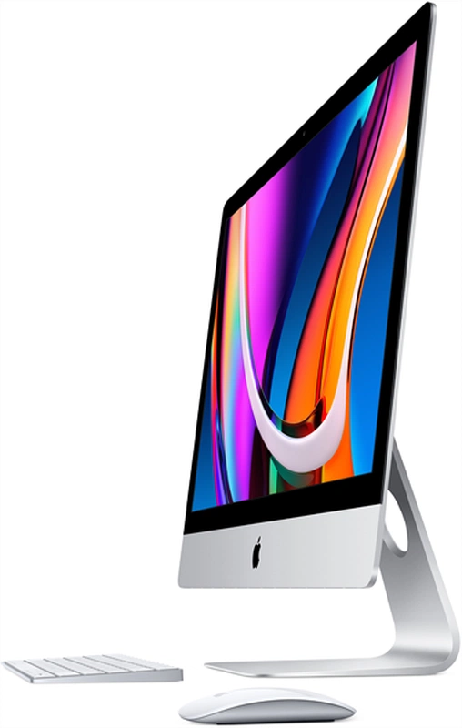 Моноблок Apple 27-inch iMac Retina 5K (2020): 3.1GHz 6-core 10th-gen.Intel Core i5 (TB up to 4.5GHz), 8GB, 256GB SSD, Radeon Pro 5300 - 4GB, 1Gb Eth, Magic Keyb., Magic Mouse 2, Silver