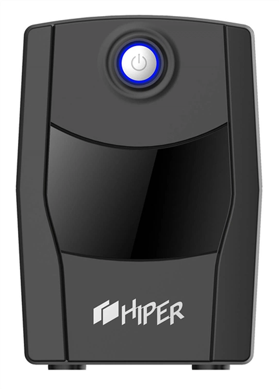  ИБП HIPER CITY-1000U, line-interactive, 1000ВА(600Вт), 2 розетки Schuko, USB-порт, чёрный