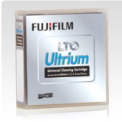 Ленточный носитель данных Fujifilm Ultrium Universal Cleaning Cartridge with bar code (for libraries & autoloaders)(analog HP C7978A  + Label)