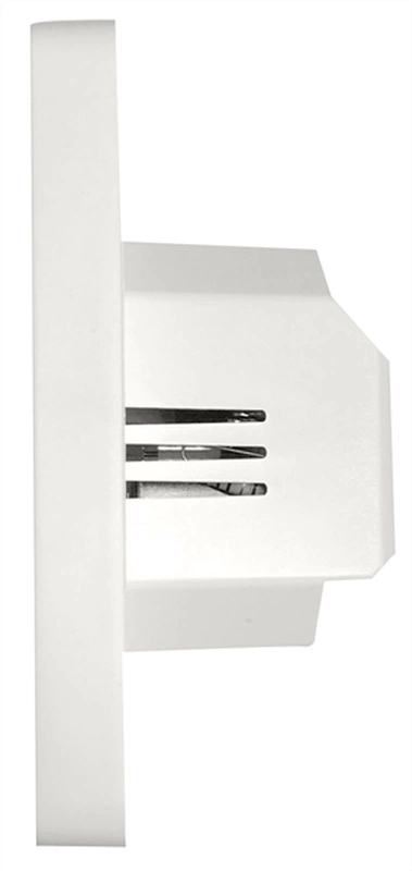  HIPER Smart wall 3-Way Touch Switch/Умный выключатель встраиваемый 3 кнопки механика/Wi-Fi/AC 100-240В/50-60 Гц/600Вт/белый IOT SWITCH B03