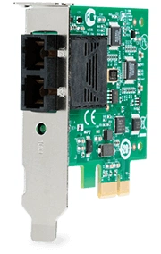 Сетевой адаптер Allied Telesis 100Mbps Fast Ethernet PCI-Express Fiber Adapter Card; MT connector; includes both standard and low profile brackets