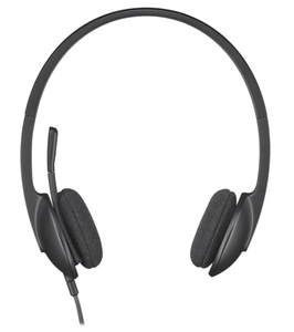 Гарнитура Logitech Headset H340, Stereo, USB, [981-000475]