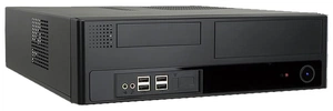 Корпус Slim Case InWin BL641 Black 300W 4*USB+AirDuct+Fan+Audio mATX*6102794 (незначительное повреждение коробки)