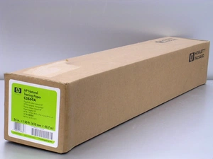 Широкоформатная бумага HP Натуральная калька, копировальная бумага, А1, 24", 0.61х45.7 м, 90 г/м2, втулка 2''