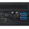 Пк ASUS Mini PC PN41-BP040MV Pentium N6000/8Gb/256GB M.2(NVMe) SSD/1x USB 3.2 Gen 1 USB 3.1 Gen1 Type-C(w/ DP output)/Configurable port-VGA/RJ45/Wi-Fi 802.11 a/b/g/n/BT5 /DOS/0,7Kg/Black