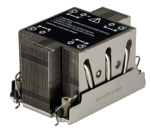 Радиатор процессора Supermicro Heatsink 2U SNK-P0078P Passive CPU HS for X12 Whitley and Cedar Island Platforms