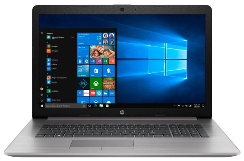Ноутбук без сумки HP 470 G7 Core i7-10510U 1.8GHz,17.3" FHD (1920x1080) AG,AMD Radeon 530 2Gb DDR5,8Gb DDR4(1),256Gb SSD,No ODD,41Wh LL,2.4kg,1y,Silver,Dos