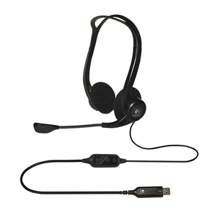 Наушники с микрофоном Logitech Headset PC 960, Stereo, OEM, USB, [981-000100] (незначительное повреждение коробки)