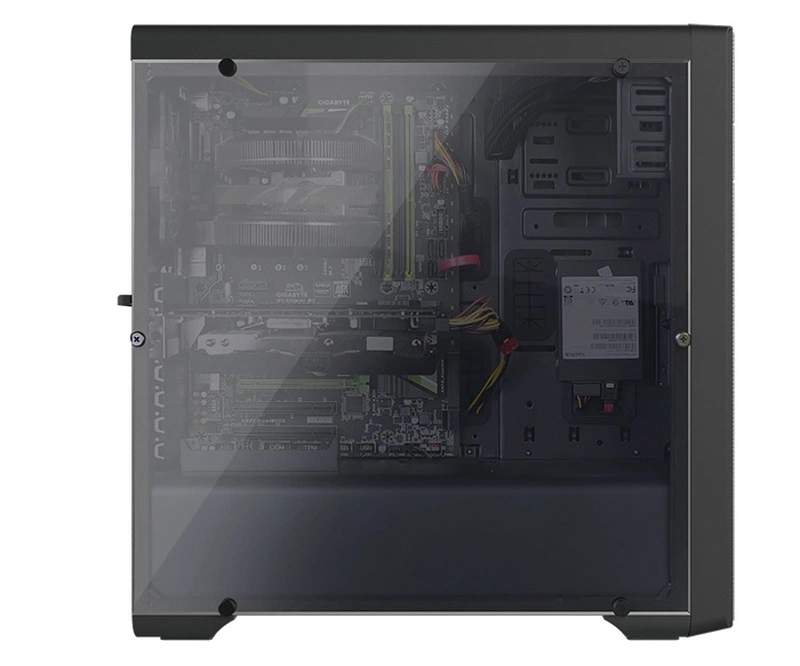 Корпус ZALMAN N3, ATX, BLACK, WINDOW, 1x5.25", 2x3.5", 2x2.5", 2xUSB2.0, 1xUSB3.0, FAN CONTROLLER, FRONT 2x120mm, REAR 1x120mm (Вмятина на передней решетке)