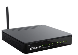  YEASTAR IP-АТС до 20 абонентов и до 10 одновременных вызовов, позволяет подключать аналоговые линии/телефоны, линии BRI и GSM-линию посредством дополнительных модулей, поддерживает протоколы MFC R2, S