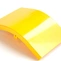  Крышка внешнего изгиба 45° оптического лотка 120 мм, желтая