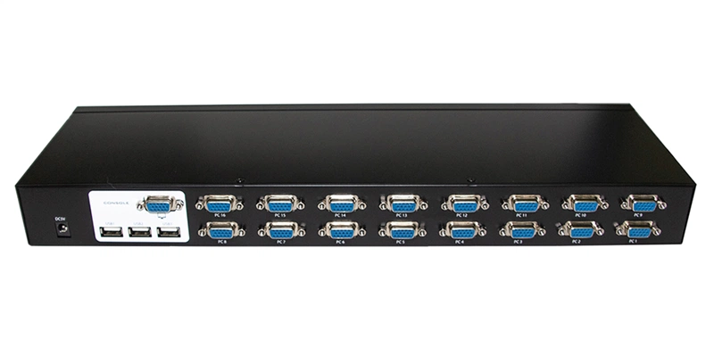 Kvm-переключатель D-Link KVM-450, Stackable rack mount 16-port KVM Switch