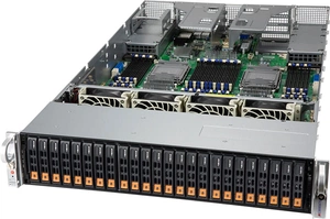 Серверная платформа Supermicro MP SuperServer 2U 240P-TNRT noCPU(4)3rd Gen Scalable/TDP 250W/no DIMM(48)/24 NVMe/SAS3/SATA3 with 8SAS3/SATA3/2x10GbE,2x10GbSFP+/4PCIEx16 ,2PCIEx8 ,4PCIEx8/2x2000W/SFT-OOB-LIC